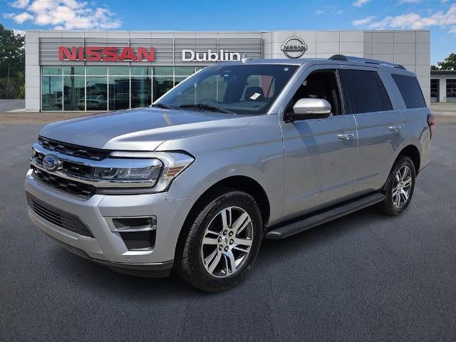 2024 Ford Expedition Limited 4x2 in Iconic Silver Metallic — front three-quarter view