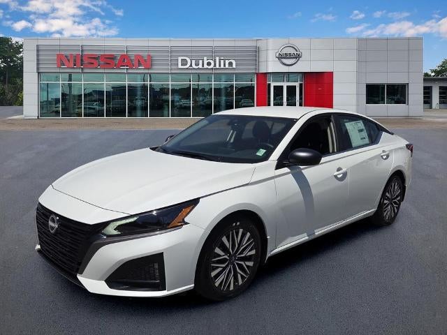 2026 Nissan Altima SV in Pearl White Tricoat — front three-quarter view