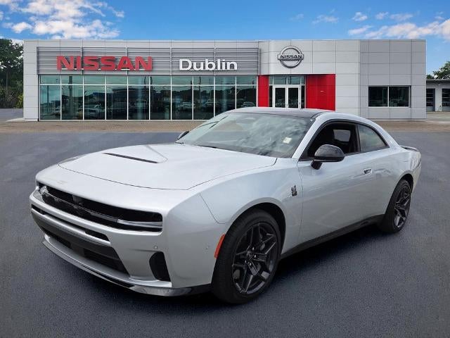 2026 Dodge Charger Scat Pack 2-Door AWD in Triple Nickel — front three-quarter view