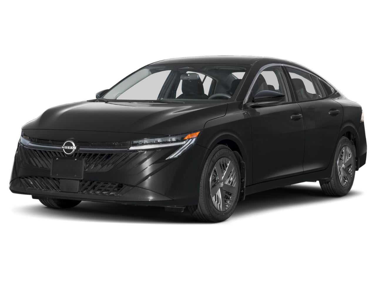 2026 Nissan Sentra S in Super Black — front three-quarter view