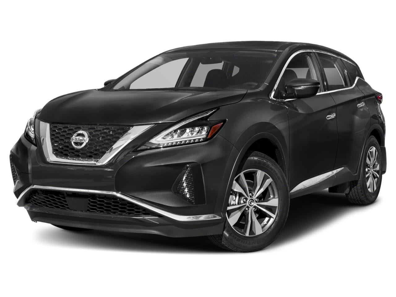 2022 Nissan Murano FWD SV in Magnetic Black Pearl — front three-quarter view