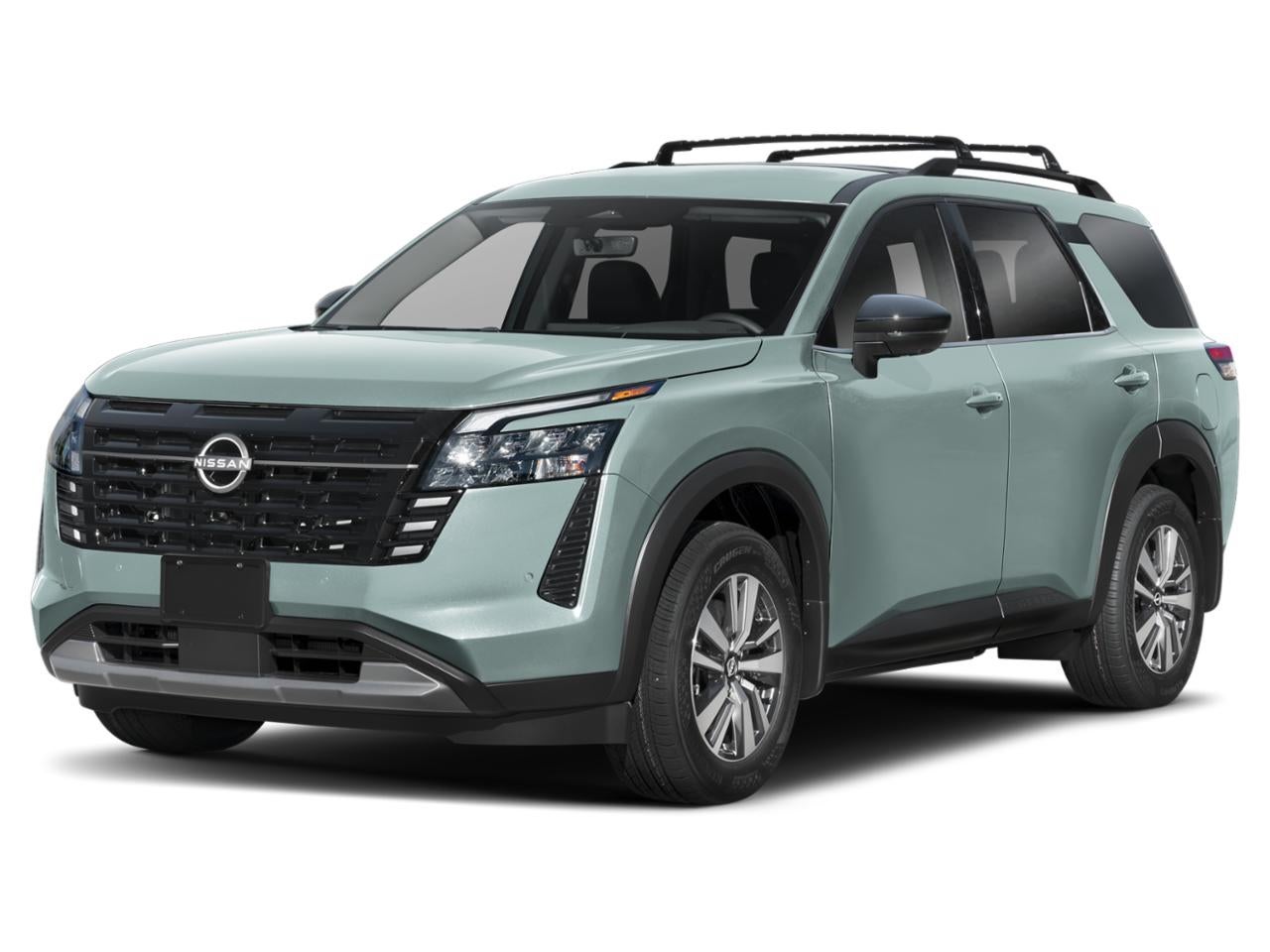 2026 Nissan Pathfinder SL in Baltic Teal Pearl — front three-quarter view